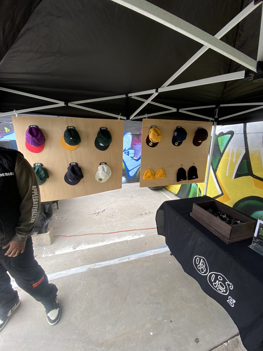 originalgoodstk's tweet photo. National City community showed mad love for having us come out and distress everyone’s hats https://t.co/W5Cxkad4f4