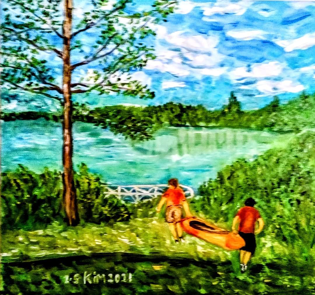 KimIllsoo's tweet photo. Kayak launching
Oil painting on canvas
#kayak https://t.co/k0Bxi0Gce0