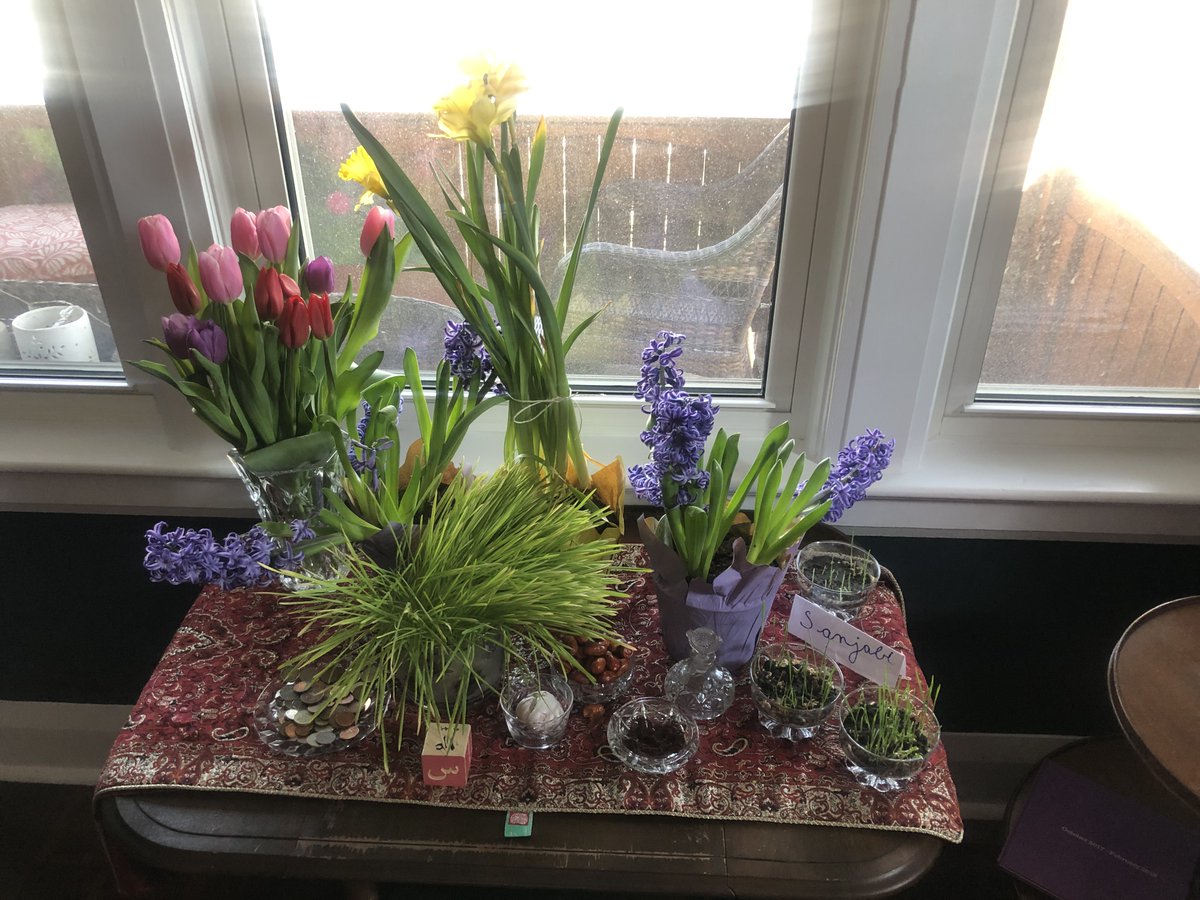 Salee noo mubarak to my family and friends! Spring IS here.