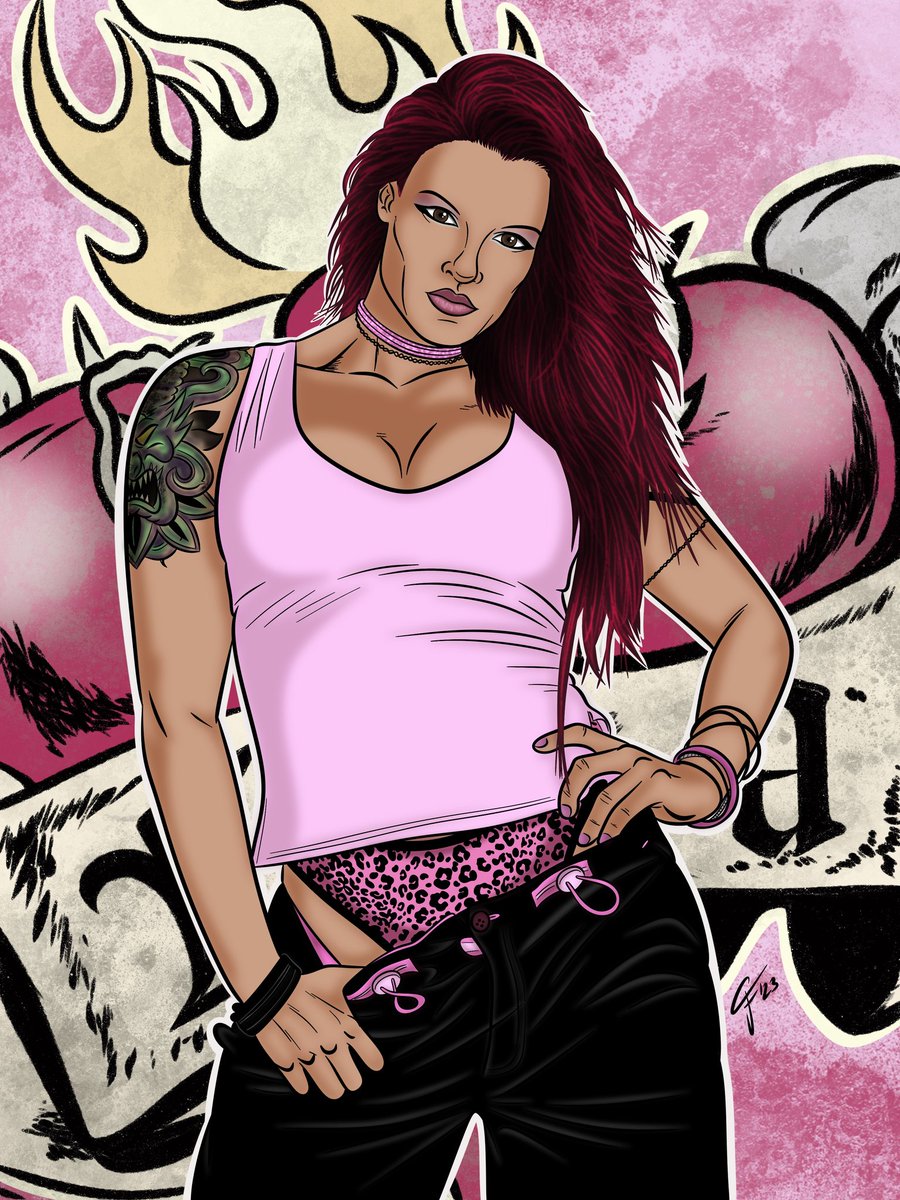 New Digital Drawing!!
Love
Fury
Passion
Energy
LITA!!!
@AmyDumas 

Follow me on Instagram 👇🏻👇🏻👇🏻
instagram.com/CarolitosDigit…

#Lita, #LoveFuryPassionEnergy, #TeamXtreme, #WWE, #WWFAttitude, #WomensWrestling,  #WomensEvolution, #FanArt, #ProCreate