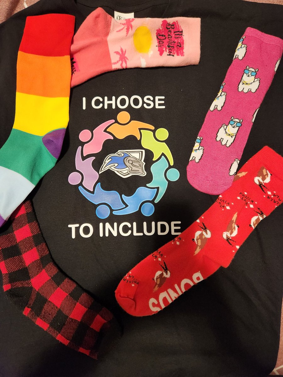 Hmm....which socks should I wear tomorrow?? Get your socks ready @StPeterOCSB #WDSD2023 #WithUsNotForUs #SeeTheAbility #RockYourSocks #Inclusion