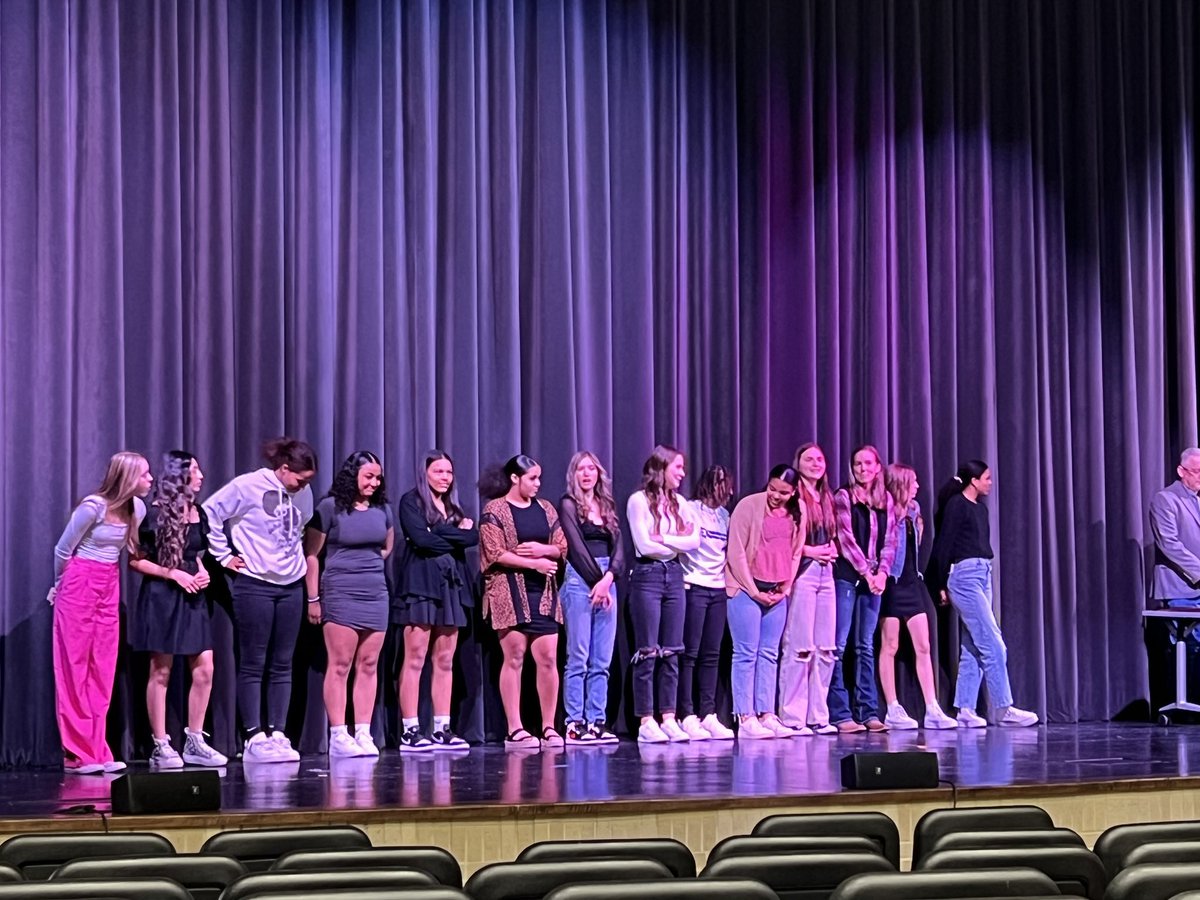 Great night at the Winter Sports Banquet celebrating our team. Team MVP was @piper_wilburn 22-10 overall 10-2 District. Bi-District Champions! GO LIONS 🦁🏀🖤💛