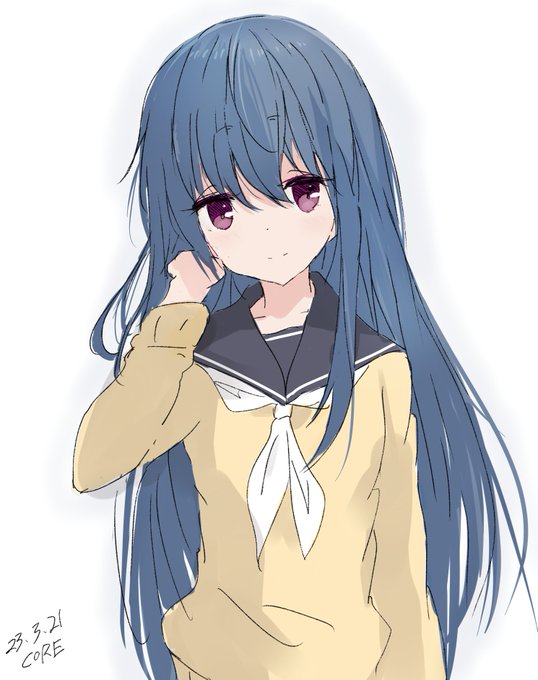 髪下ろし志摩リンちゃんを描きたくなってしまう病 