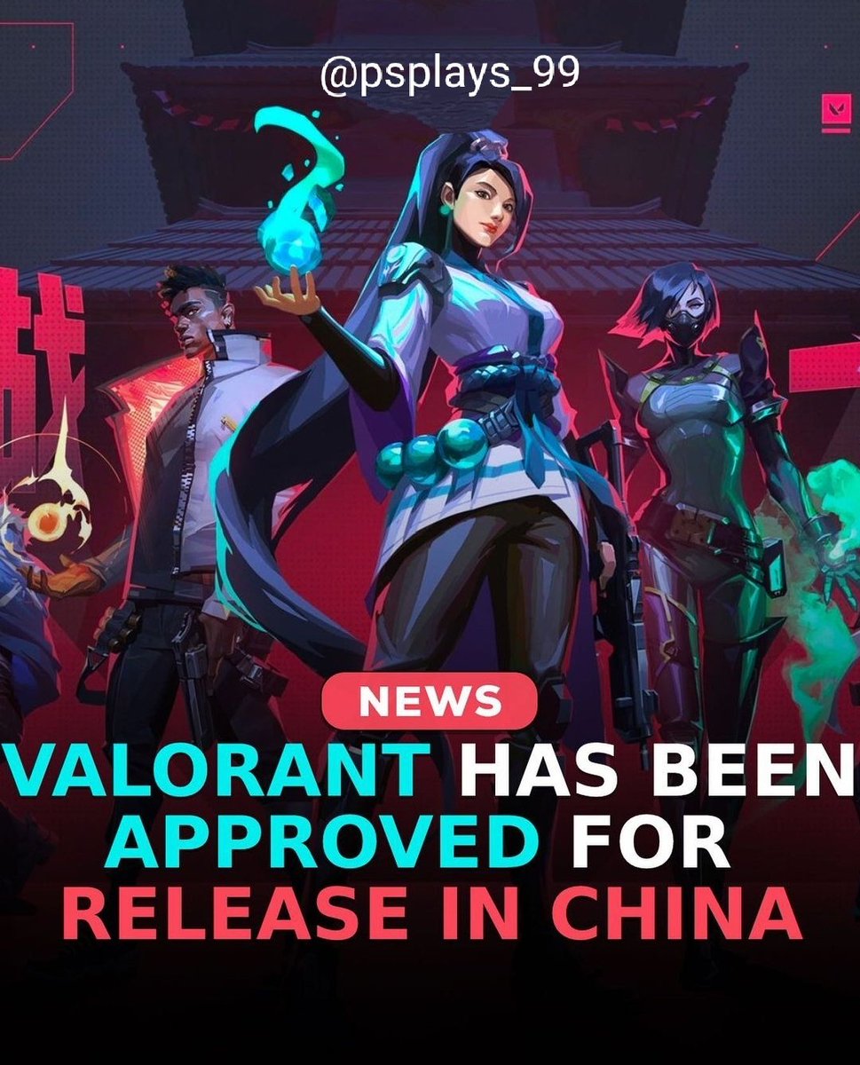 99_plays's tweet photo. Chinese serves will be soon on the list !!! #valorant #new #place #china #valorantserver #Valorant女子 #server #play https://t.co/FY6HIuq5RV