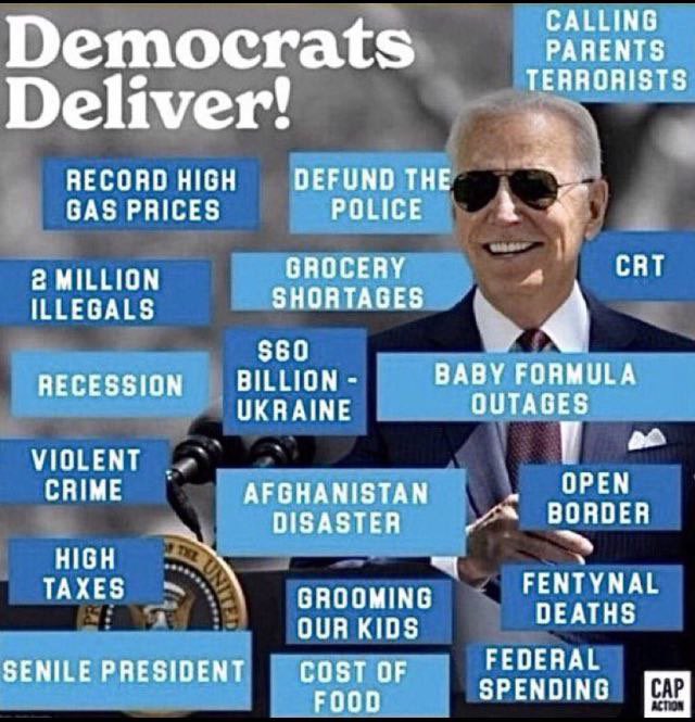 QueenAnticommie's tweet image. #Democrats #demorats #evil #lefties  #commies #pedos #taxes #foodshortages #illegalimmigration #UkraineRussianWar