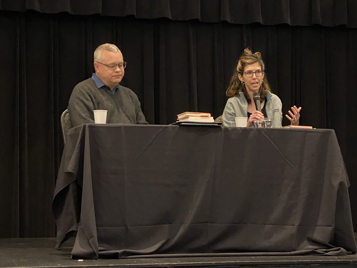 GWU_Engl's tweet photo. We had a GREAT time w/ #visitingwriter, Joanna Pearson! Pearson chatted w/ #GardnerWebb students & visiting HS’ers (on campus for the Foothills Literary Festival)! The day wrapped up w/ a public reading & talk about how her work considers issues facing womxn! #WomensHistoryMonth https://t.co/1gzkVavv5I