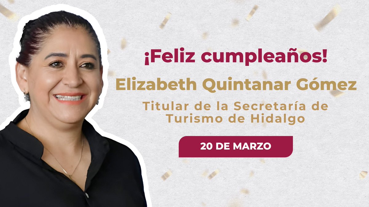 juliomenchaca_'s tweet photo. ¡Feliz Cumpleaños @LizQuintanarG!

Gracias por tu entrega y convicción promoviendo el turismo de Hidalgo, te deseo lo mejor hoy y siempre https://t.co/GNJgI7A20D