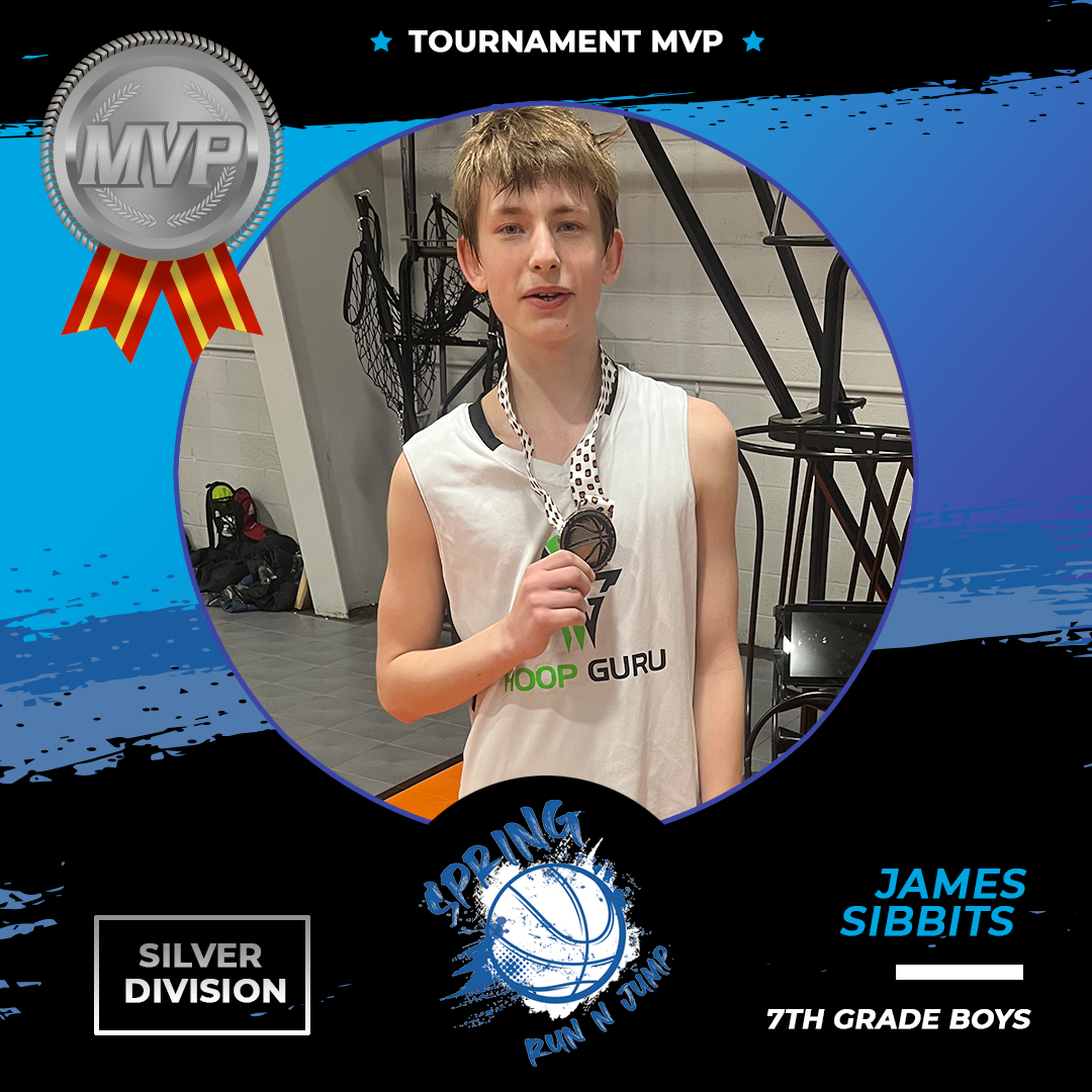 Ohio_Basketball's tweet photo. Spring Run N Jump, 7th Grade Boys, Silver MVP, James Sibbits! 🌟 @HoopGuruAcademy https://t.co/Ra4Eecmj1T
