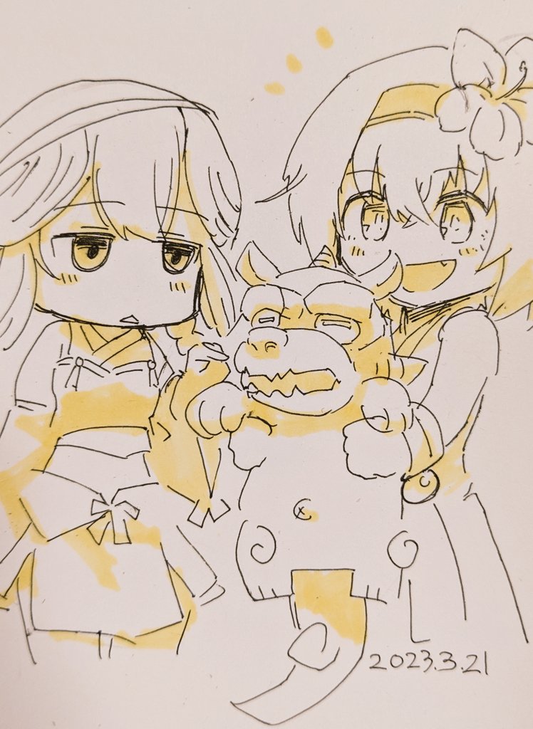 「あさらくがき」|トミノフジン🍣65.7🥒のイラスト