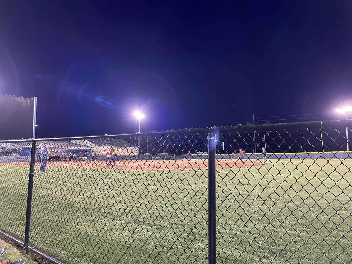 It’s a cold evening for softball! Go <a href="/NHHS_Indians/">New Hope High School</a>!