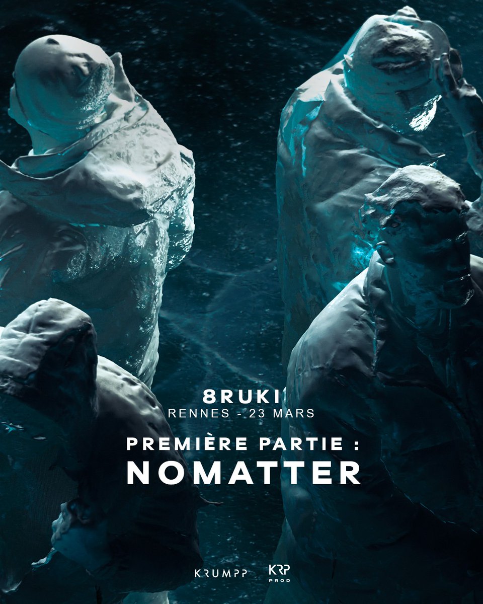 NOM4TTER's tweet photo. On sera en première partie de @Ruki88_8 ce jeudi 23 mars à Rennes au @1988LiveClub ‼️ Prenez vos places et avec le code "NMTR23" vous aurez 4 euros de réduction 🥶 
Lien billetterie : https://t.co/UTzvy2Iv0S https://t.co/szlsXd3JiN