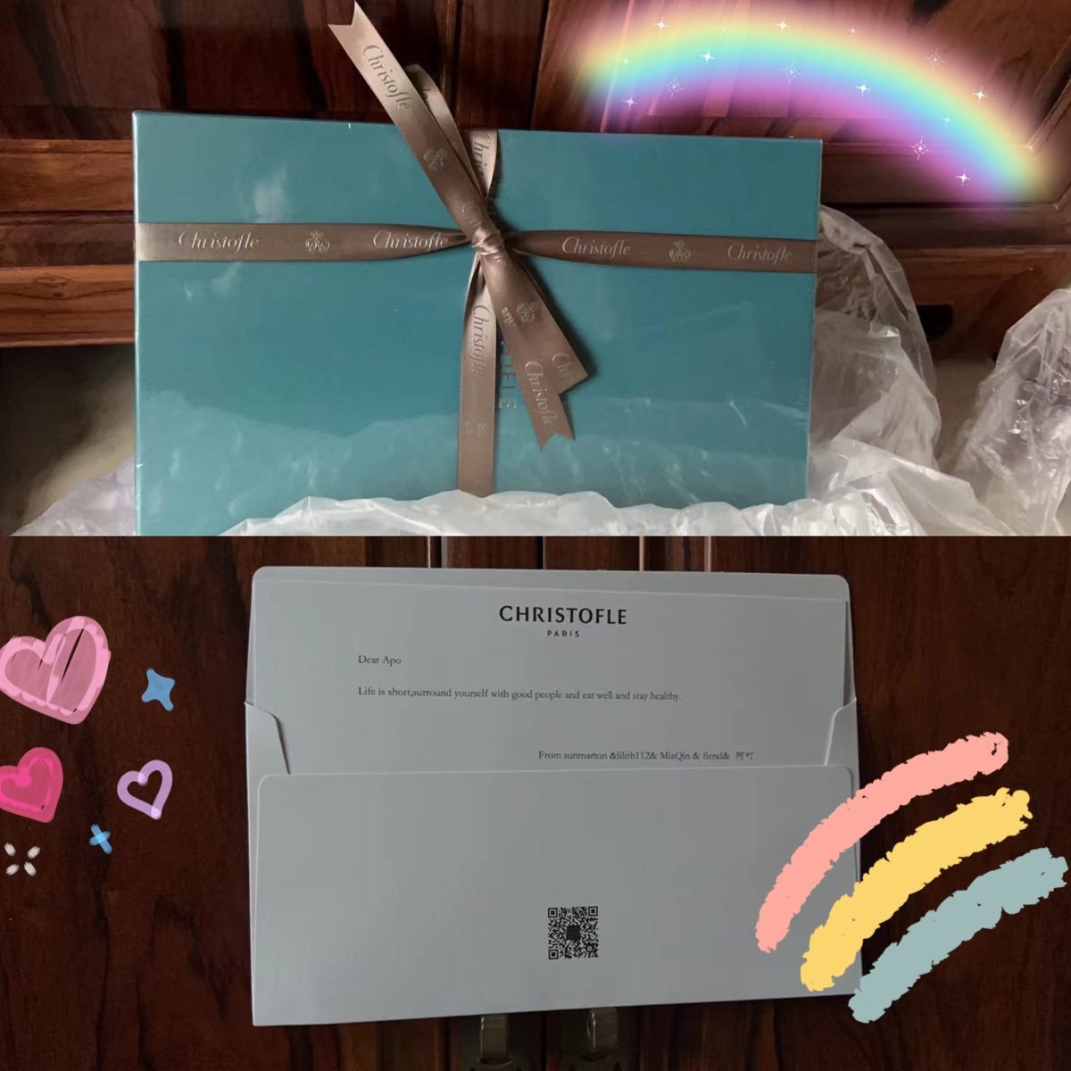 sunmartonma's tweet photo. Gift to Apo  ❤️😄
“Christofle “JARDIN D'EDEN Collection ,(silver-plate )Since its creation, the house founded by Charles Christofle in 1830 has been committed to solicit talents and collaborate with artists.

@Nnattawin1 #Nnattawin
#apocolleagues https://t.co/iHPTpRoA5n