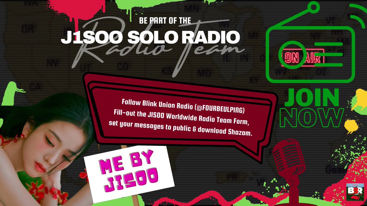 BBU_Philippines's tweet photo. [ATTENTION]

#JISOO’s solo debut is very near!! If you would like to help with radio, please sign up below!

🇺🇸USA FANS, you are VERY much needed if Jisoo’s song(s) are sent to radio! Need more USA sign ups‼️

🔗https://t.co/a8MF1ZKWhy

#FLOWER #지수 #블랙핑크 @BLACKPINK https://t.co/Q6tyvYasO7