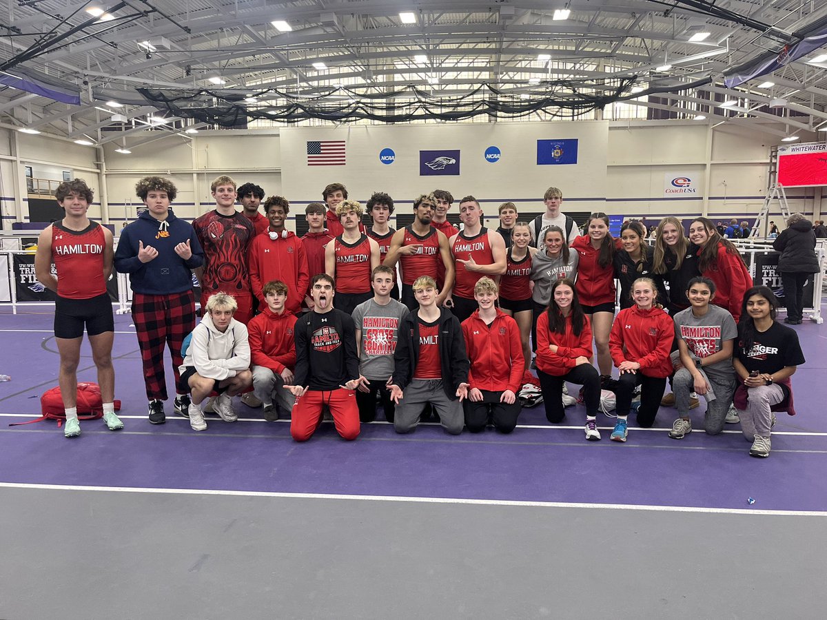 Tycanham08's tweet photo. Nelson/Daniels Classic @ Whitewater Hamilton Boys finished 3rd out of 21 teams. Triple Jump: 40’ 7.25” https://t.co/rVTijVulsd