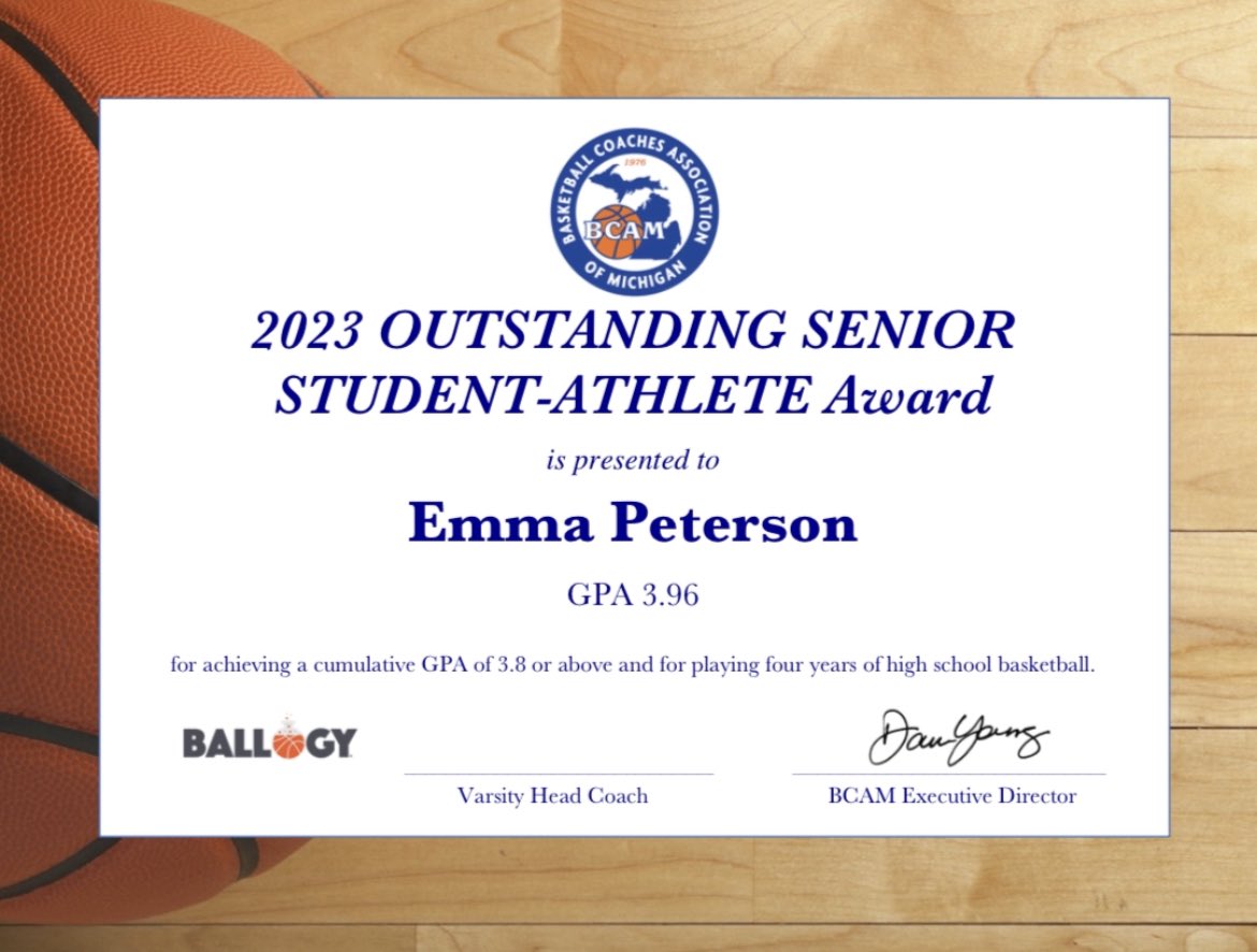 Congrats <a href="/emmapet06137808/">Emma Peterson</a>