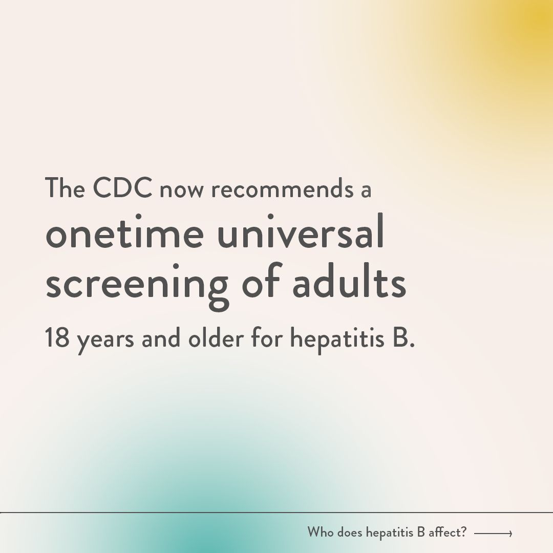 StanfordCAREs's tweet photo. The CDC now recommends that all US adults get tested for #hepatitisB at least once. @asianliverctr 's Dr. Samuel So has recently published a paper on the ways that universal screening is a step to hepatitis B elimination.
Learn more: https://t.co/477PGvnnzn https://t.co/6EXEDKHhvV