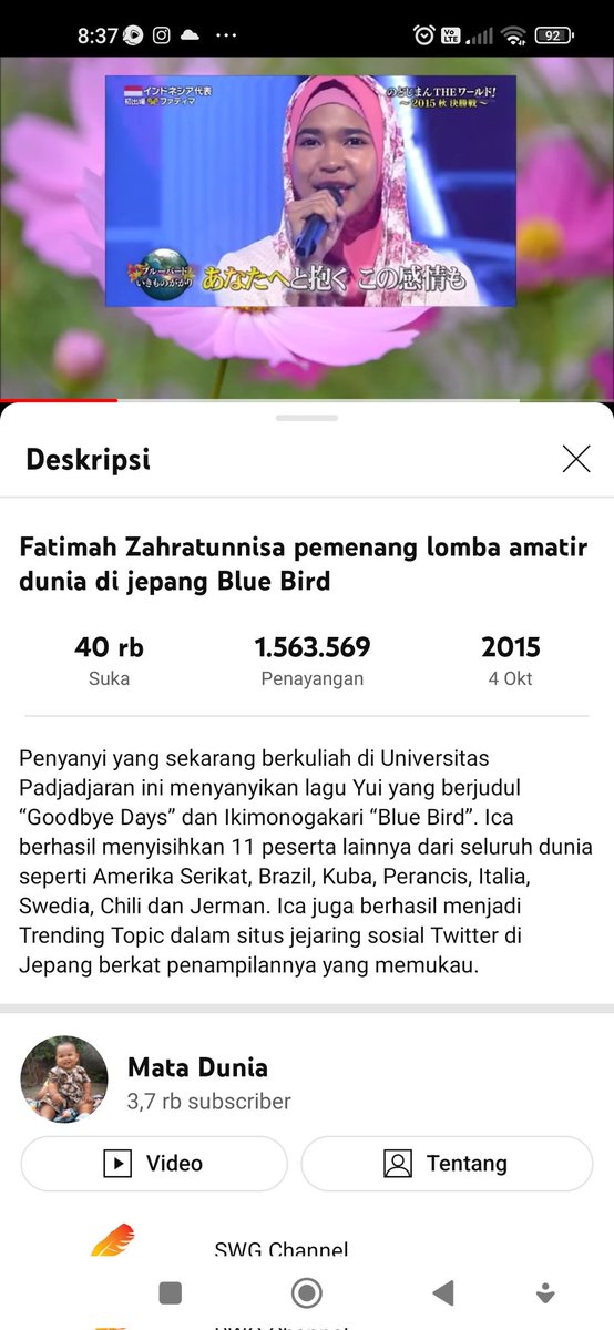 u_dee9's tweet photo. @zahratunnisaf Hapunteun, Bade ngiring ngaramekeun ah neng icha..linimasa apk medsos tiditu tidieu nuju Trending euy. Sumanget ttp berkarya 🙏 https://t.co/S2Ti3nhzRA