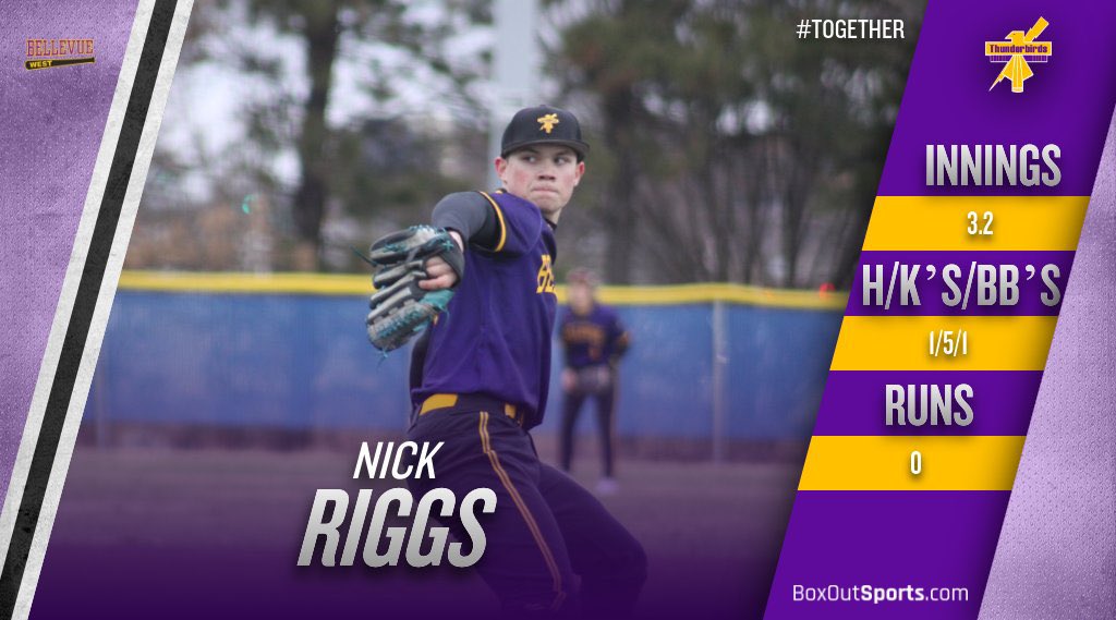 T_BIRDSBASEBALL's tweet photo. BW - 5 - Millard South - 0. WP - Riggs, SV - Hosick. Riggs - 3.2 IP, 5 K’s, 1 BB, Hit. Hosick - 3.1 IP, 6 K’s, 0 BB’s, 3 Hits. Glantz - 1-1, 2 RBI, 2 SB’s, BB. Steele, J - 1-3, SB. #TOGETHER #TBIRDSBASEBALL https://t.co/q5RiCoXjaC