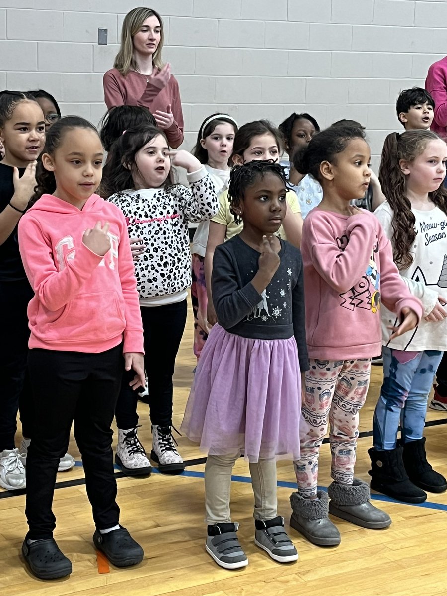 Our Kindergarten friends shined bright presenting at our school meeting today!  <a href="/Taunton_Schools/">Taunton Public Schools</a>