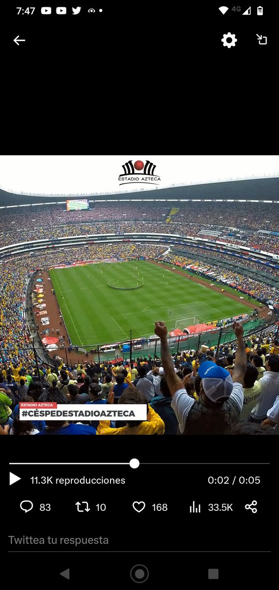 ls6998540's tweet photo. @EstadioAzteca https://t.co/MEU6t27ypI