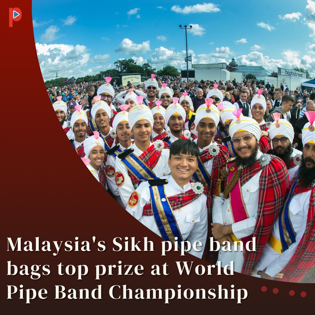 The Sri Dasmesh Pipe Band made history by being the first Southeast Asian ensemble to take home the World Pipe Band Championship!

#mypentas #mypentasnews #bagpipping #worldpipe #sridasmesh #worldpipebandchampionship