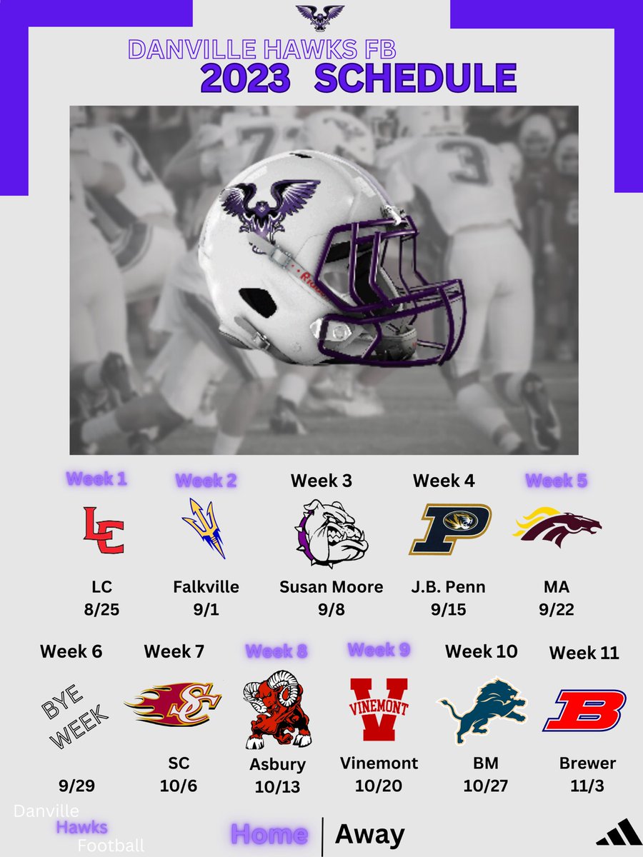 Danville High School Football tweet media