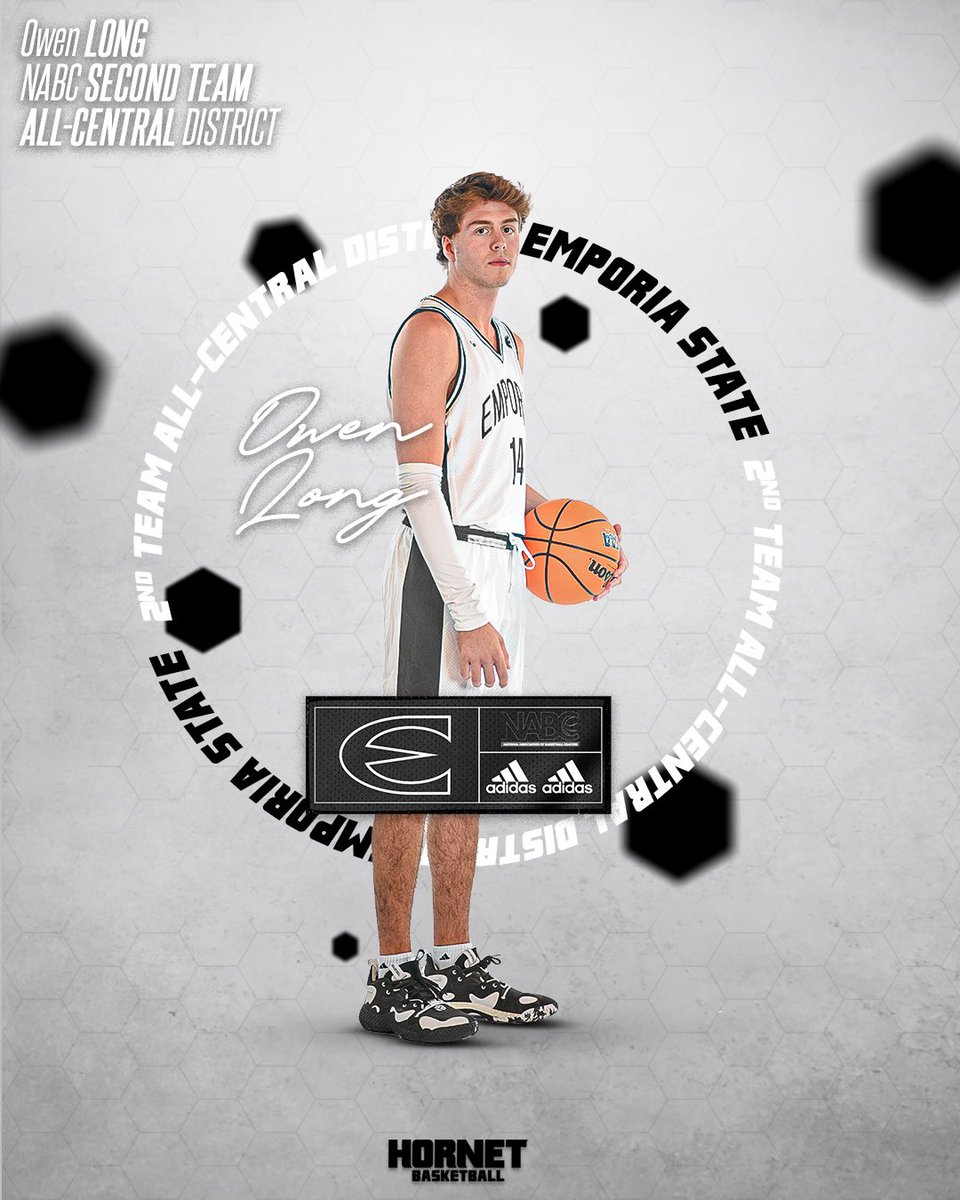 Big time S/O to Owen Long for earning NABC 2nd Team All-Central District honors.

#GoEmporia ||| #StingersUp