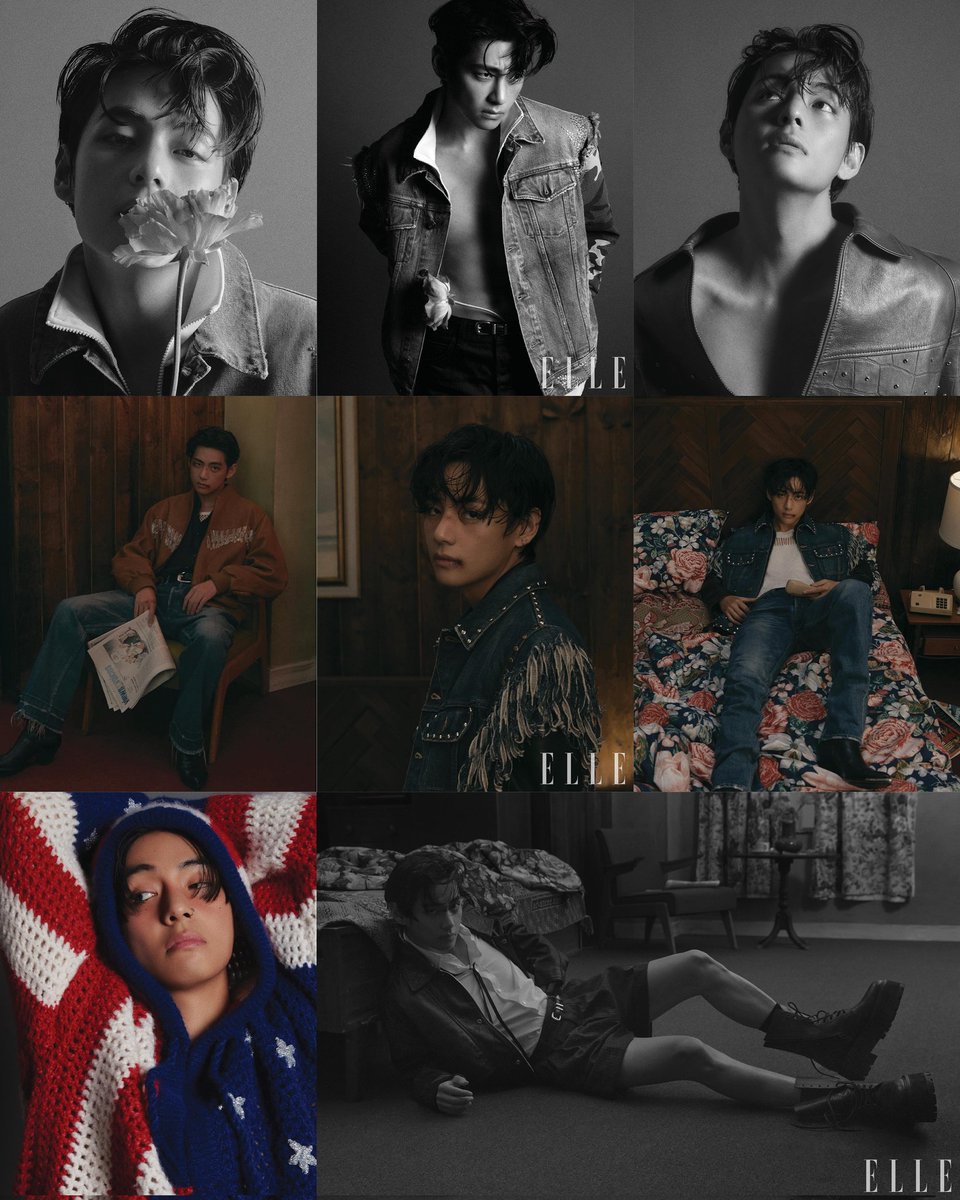 folderoftae's tweet image. #TAEHYUNGxELLEKOREA 🥵