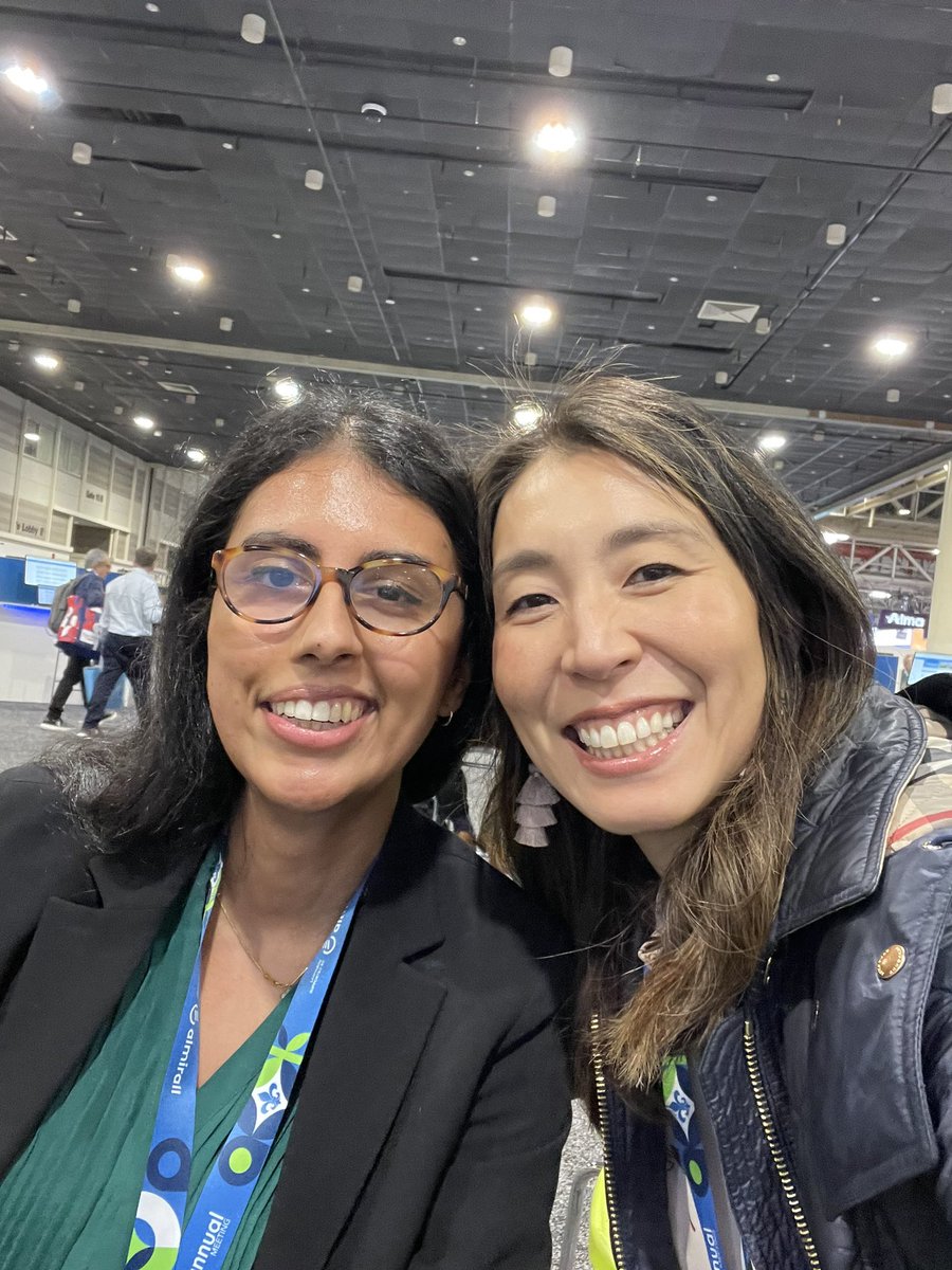 Proud of my medical student <a href="/KaundinyaTrisha/">Trisha Kaundinya, MD, MPH</a> on her oral poster presentation on a systematic review of support groups for dermatologic diseases. She did a fabulous job! 👏