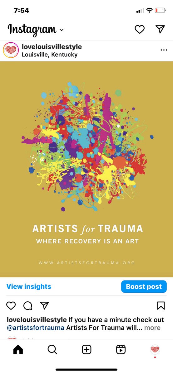 #artistsfortrauma