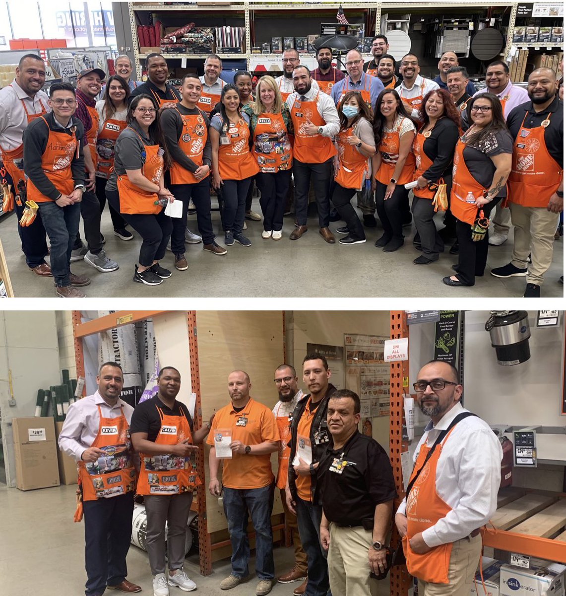 Had some great walks in our El Paso market with Kelly and the Div. team. What a great group of associates who are passionate about their business. The stores were ready for spring and the team was engaged.  Nice work Carrie @Fuerstenberg15 and team D302!