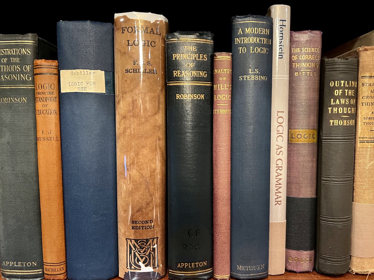 A few favorite books. #logic #philosophy