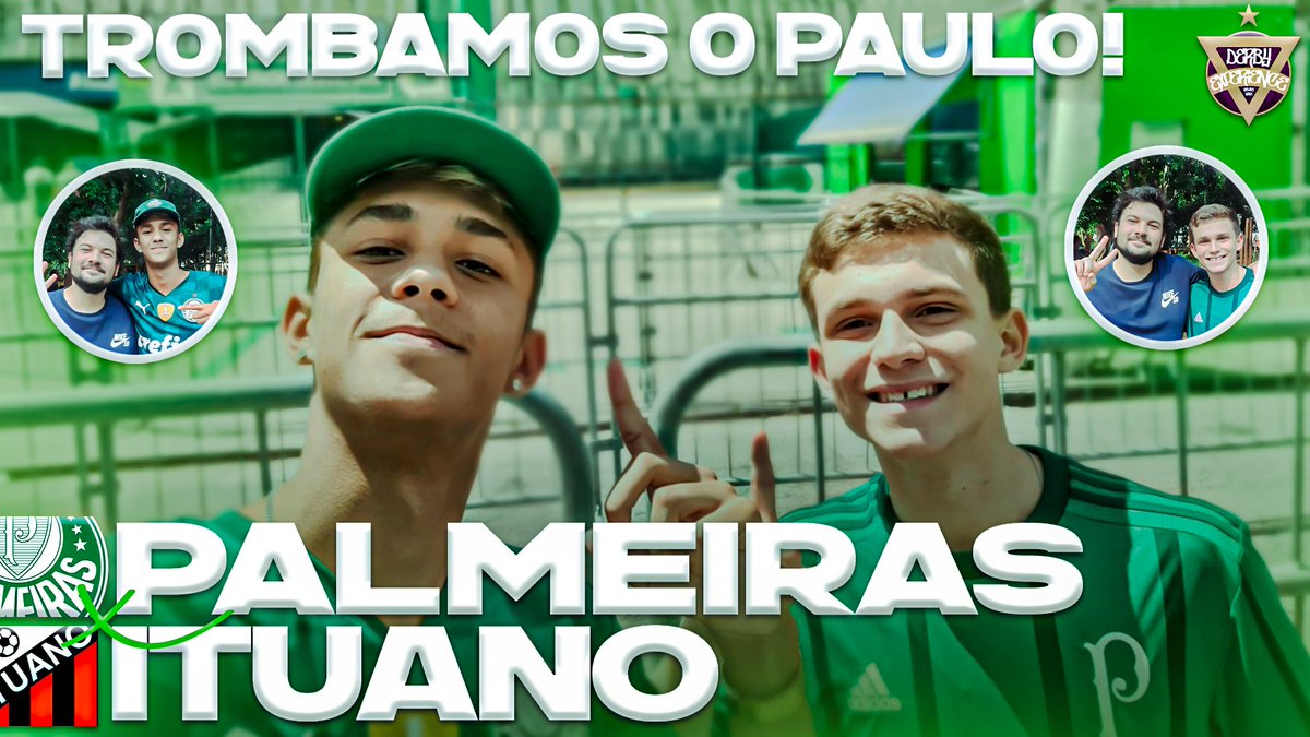 Derby_EXP's tweet photo. SEMI FINAL NO AR!! Fala rapaziada, mais um vídeo do nosso querido DERBY EXPERIENCE! Vamo que vamo, estamos na final… E vai ter derby na final ta?? VAMOOOS! 

@Arcuri71969555 
@__jpleite__ 
@lezinhoW__ 
@Goteyey 

https://t.co/v7Kt6Qlrs9 https://t.co/2nYzpqDftl