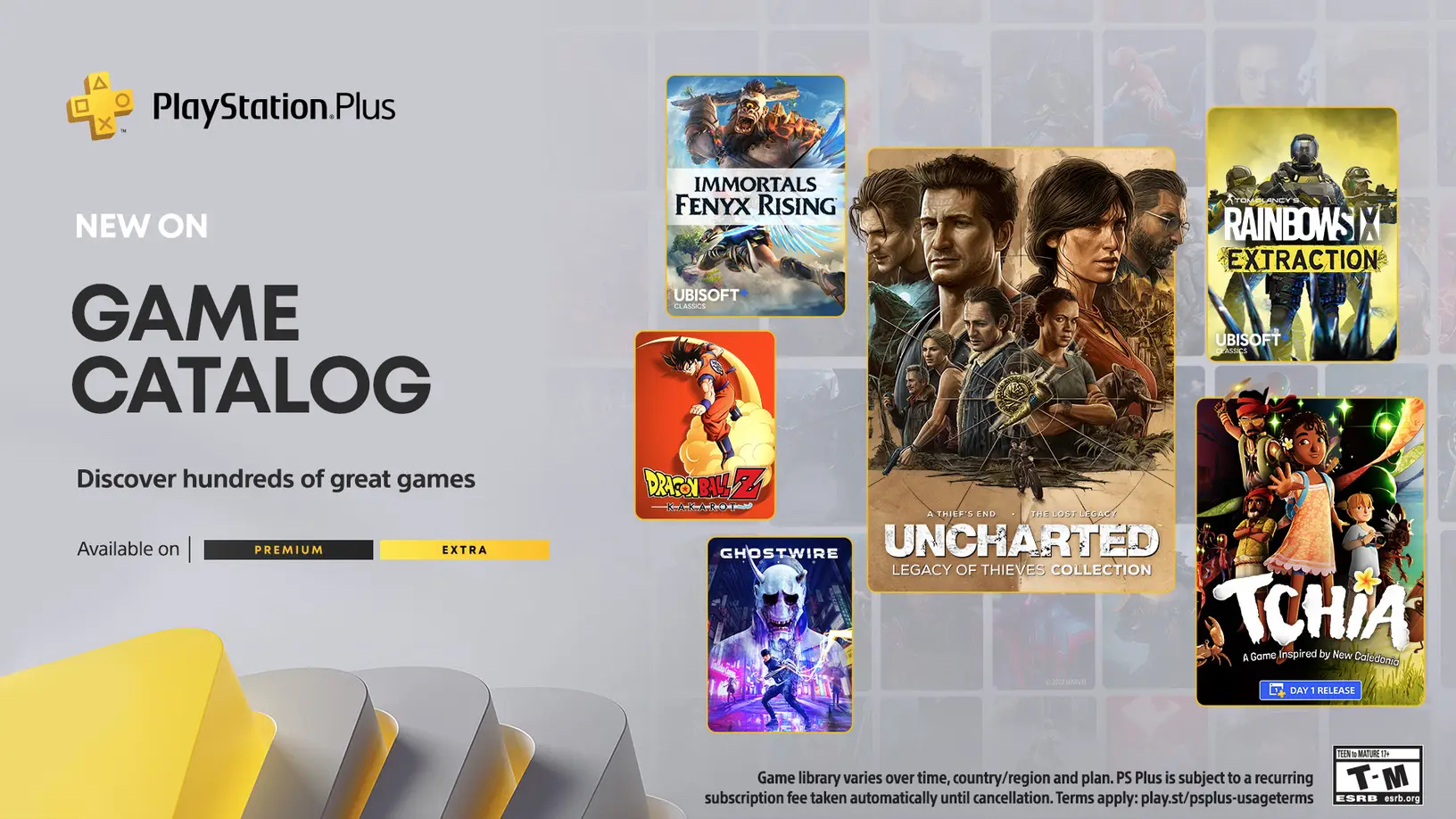 PlayStation on Twitter: "Seek treasure, visit tropical lands, explore mythology, and more with new additions to the PlayStation Plus Game Catalog, live today: https://t.co/IjzAXPNoQw https://t.co/u3QiaxXUZe" / Twitter