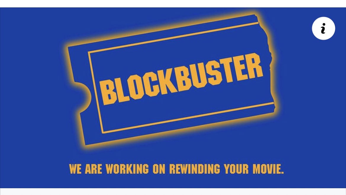 DanHower's tweet image. Something's Happening with Blockbuster Video as The Website and Social Media Accounts Are Turned Back On!

➡️ blockbuster.com 

#blockbuster #blockbustervideo
