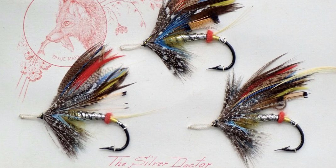 TreasuresFly's tweet image. Beautiful McHarg salmon flies on cards were the stars of the Angling Marketplace Auction tonight, reaching over $600 each with auction premium. #salmonflies #salmonflytying #atlanticsalmonflies #flyfishing #flyfishingtreasures