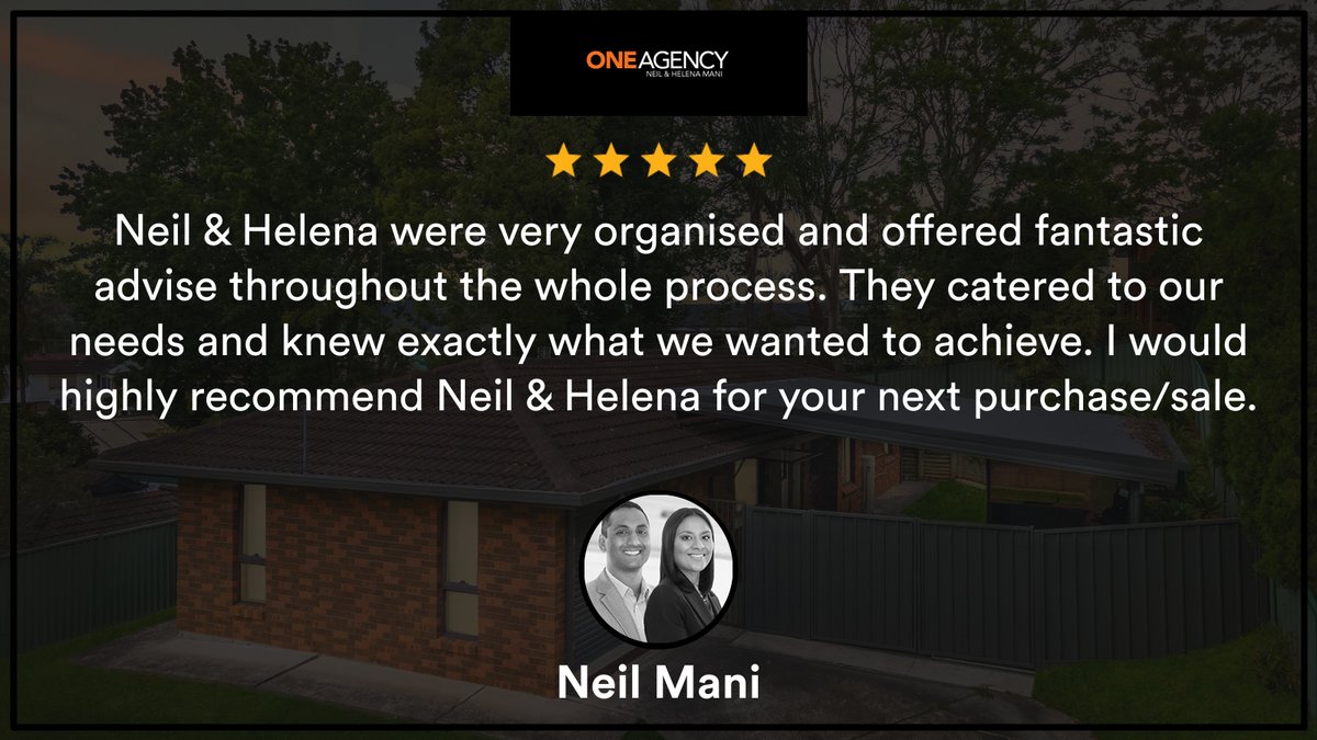 My latest RateMyAgent review in Wyoming.

rma.reviews/HjiaNfyLMdXv

...
#ratemyagent #realestate #One_Agency_Neil_and_Helena_Mani