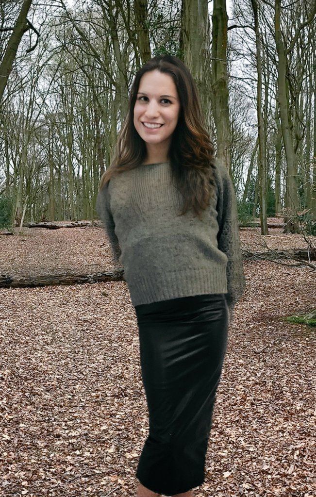 Amber1980M1's tweet photo. Sissy Girl was taking to the woods for a nice walk for everyone to enjoy her new leather skirt. https://t.co/VHl29aiJ8z