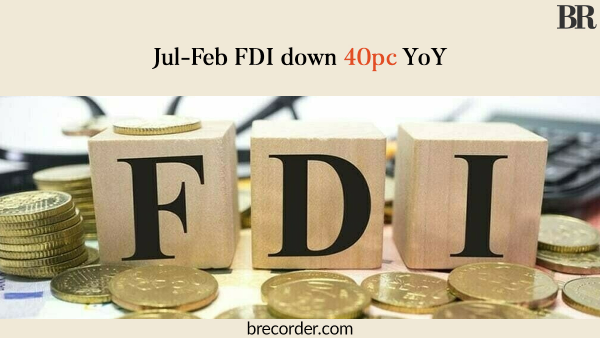 brecordernews's tweet image. The Foreign Direct Investment (FDI) in the country fell by 40% in the first eight months of current fiscal year (FY23).

brecorder.com/news/40232579/…

#FDIinflows #brecordernews