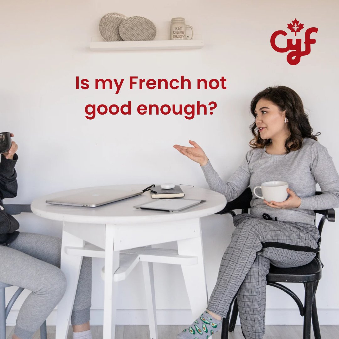 Insecurities around learning a second language are more common than you think. And, they’re completely normal. Join a panel discussion at the CYF Convention on Linguistic Insecurity with @y4yquebec and more. Visit youthforfrench.ca to register. On now until March 26th.