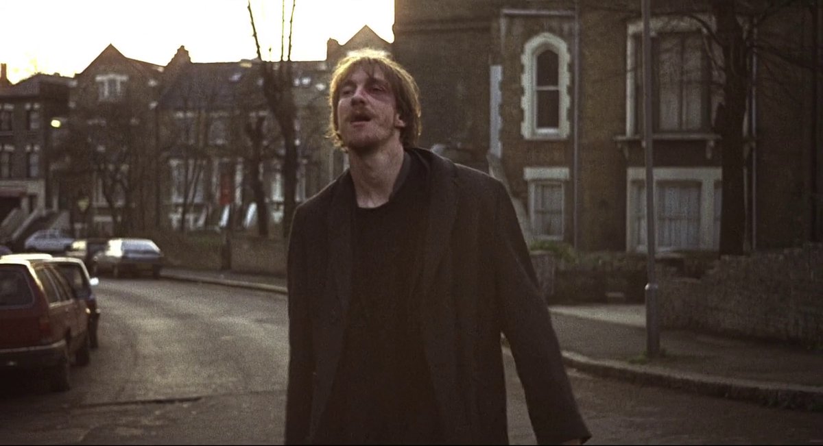 Celebrating the always wonderful #DavidThewlis who turns 60 today! Here he is in perhaps his finest performance/role as the rageful Johnny in Mike Leigh's bleak 1993 masterpiece, NAKED.