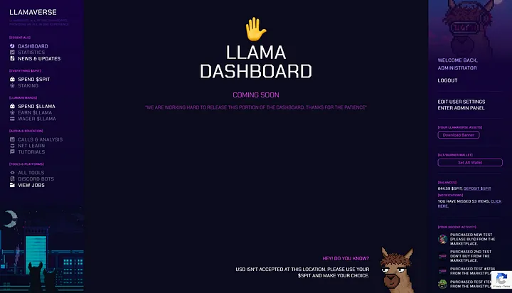 Our Comeback Plan V1:
nftllama.medium.com/a0e5bc60c88f

If you have any questions, feedback or like this direction ensure to let us know below - and like/rt! We will be monitoring holder feedback closely and ensure we are all aligned :)!

LET'S GET IT LLAMAS.