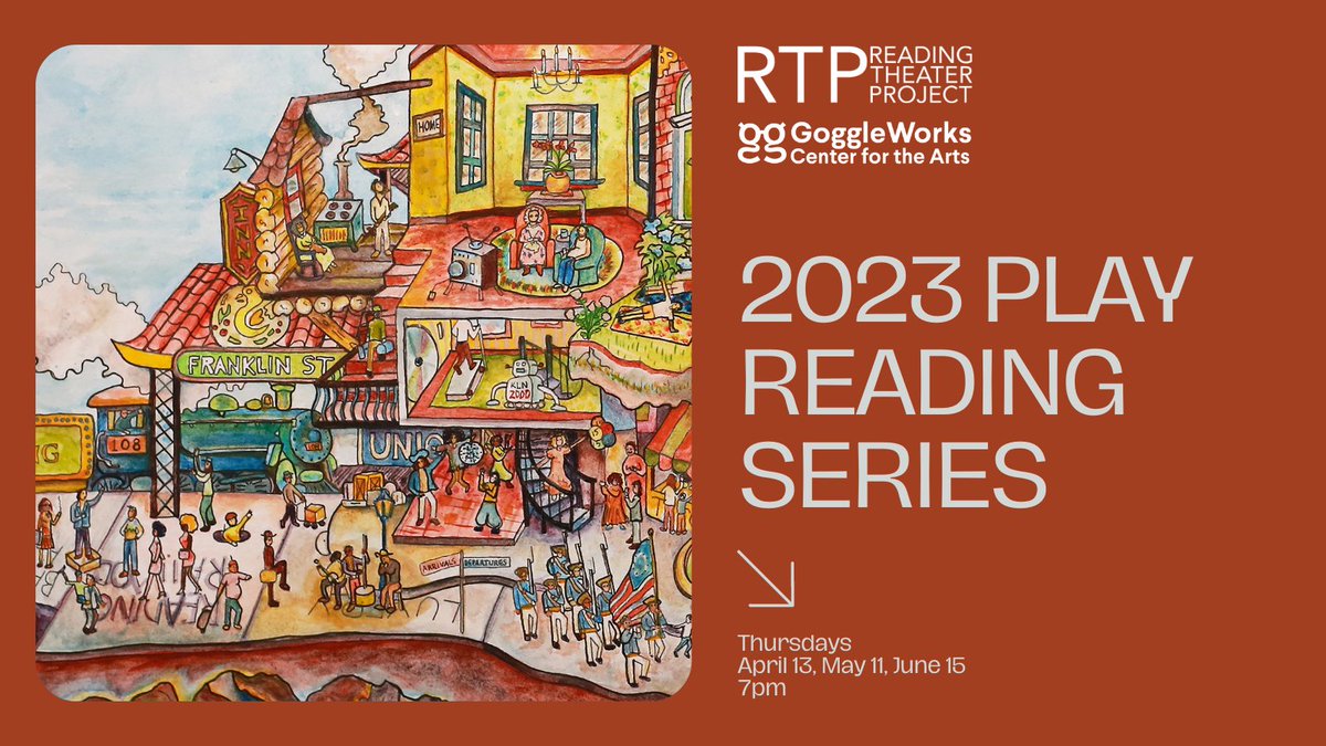 New Theater in Reading, PA!
Tickets on sale now for the #PlayReadingSeries - Thursdays, April 13, May 11, June 15, 7pm at <a href="/goggleworks/">GoggleWorks Center for the Arts</a> 
#readingtheaterproject #rtp #newplays #playreading
readingtheaterproject.org/play-reading-s…