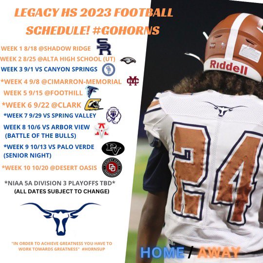 ***** Breaking News****** Your Longhorns 2023 Football Schedule has arrived! #HornsUp #FTFA