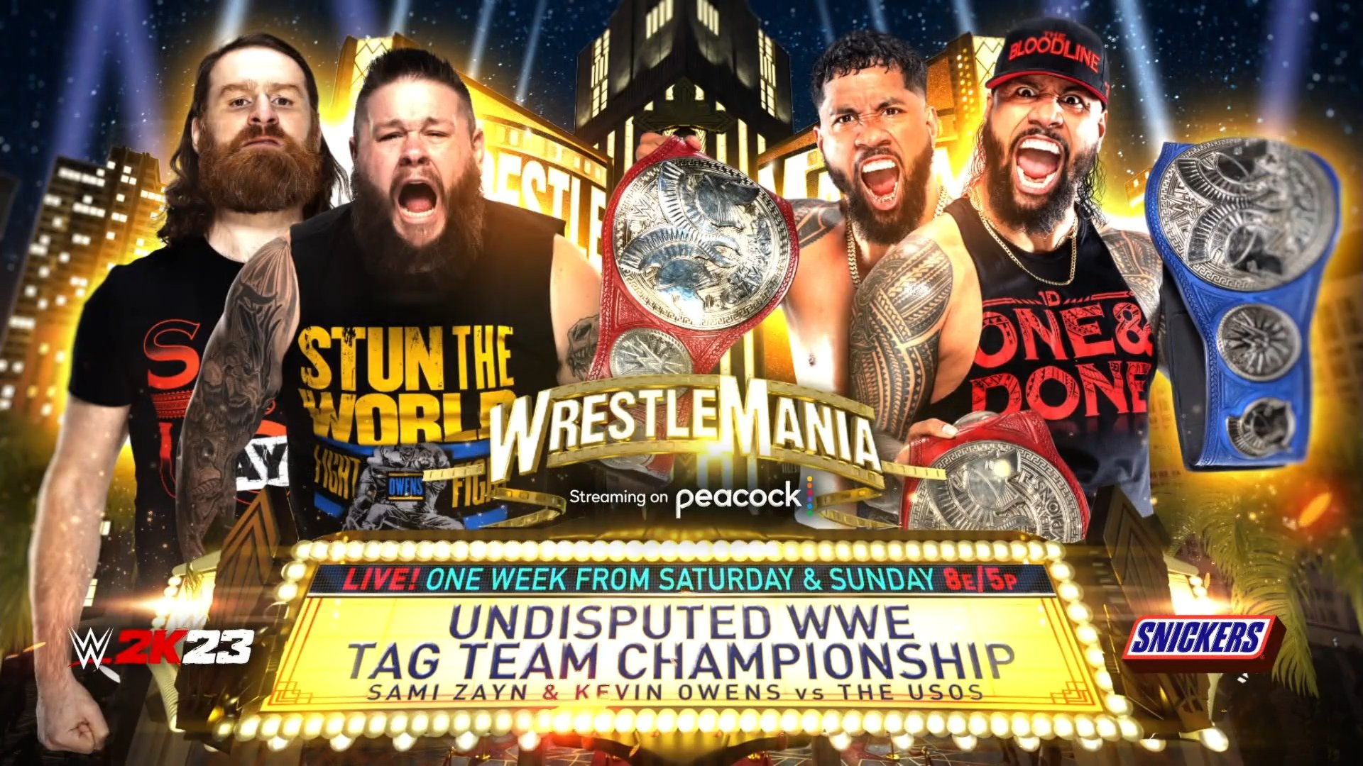 WWE Wrestlemania 39: Undisputed Tag Team Title Match And More Announced 1