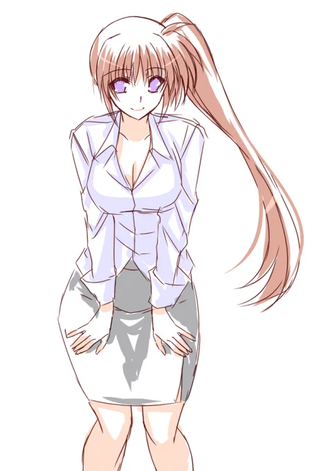 落書きなのはさん～谷間! 