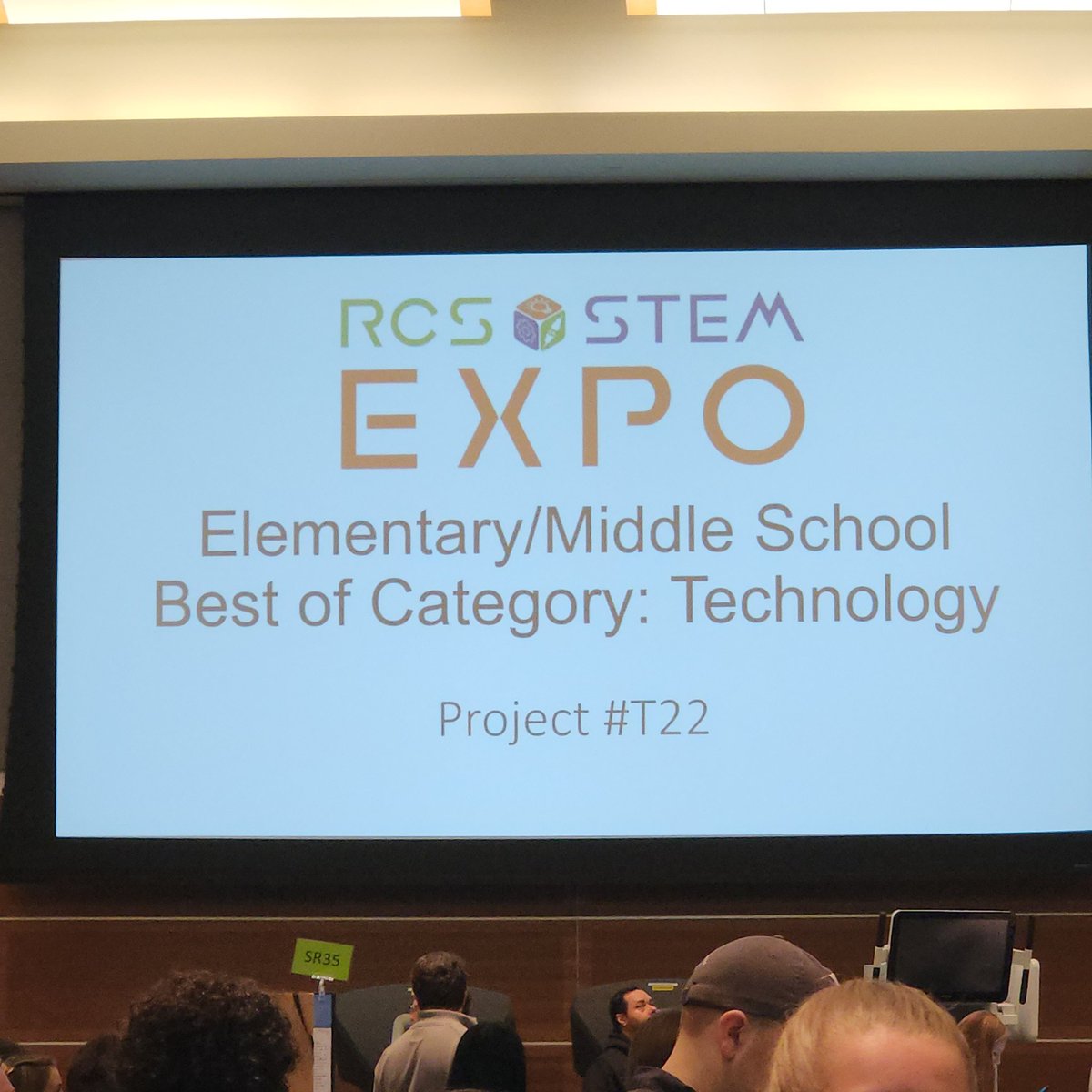 STEMwithMrA's tweet photo. Congrats to the Tutor Time team on winning the Middle School Tech award and Overall Best in Show! @SiegelMiddle #alevelabove https://t.co/Lf7lfKCt5S