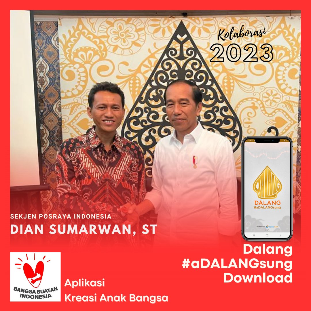AanDianSumarwan's tweet photo. Pembayaran Elektronik Kolaborasi 2023
#Epayment Kreasi Anak Bangsa
Dalang #aDALANGsung dimudahkan https://t.co/MuP0EFiTDq