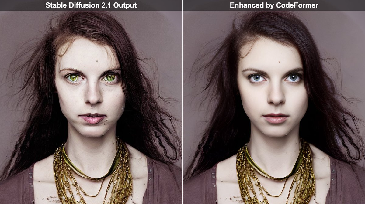 ccloy's tweet image. 🎉🚀 Exciting news! #CodeFormer, our cutting-edge face restoration algorithm, has achieved incredible milestones! 🌟 Over 10 million visitors on @huggingface and 7.4 million runs on @replicateAI!  Thank you for your amazing support! 🙌 #AI #FaceRestoration