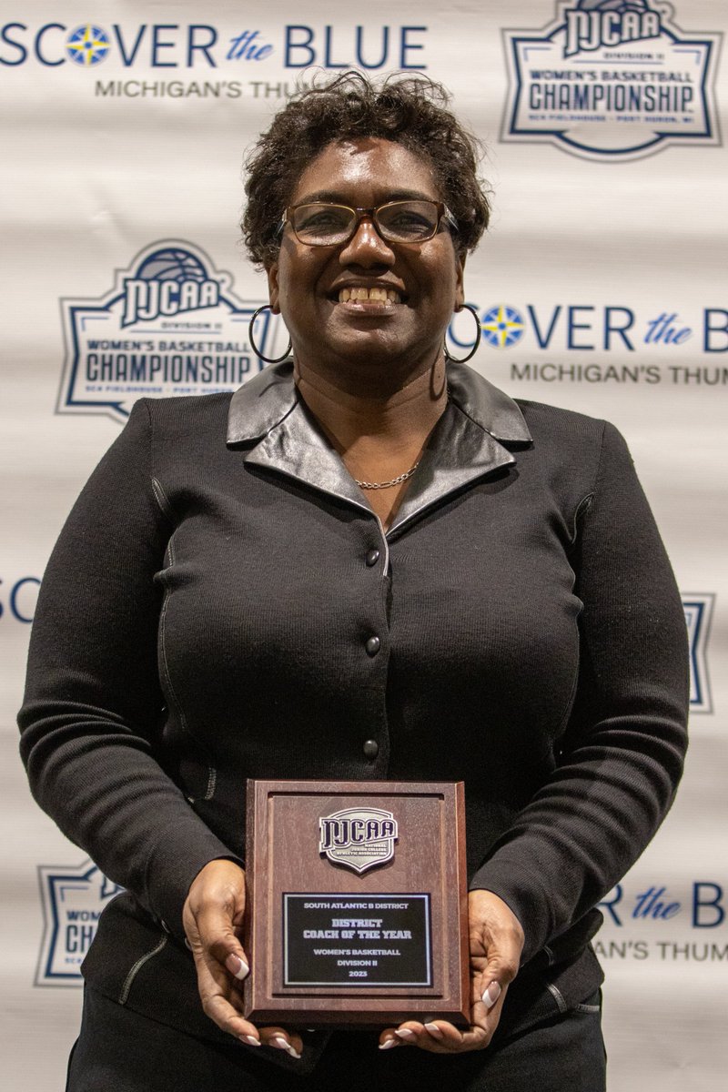CVRedHawksWBB's tweet photo. Congratulations to our fearless leader @TishaEngland12 — the South Atlantic District B Coach of the Year! #RedHawkNation https://t.co/hm4LiW1xm0
